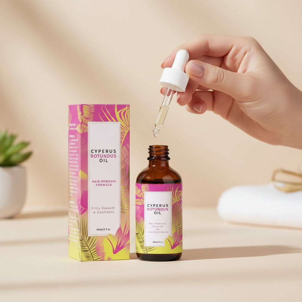 Lumora Cyperus Rotundus Oil Post-Hair-Removal Ritual