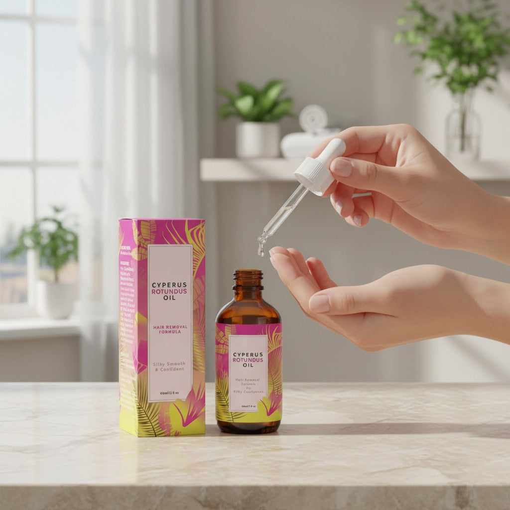 Lumora Cyperus Rotundus Oil Post-Hair-Removal Ritual